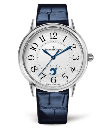 Jaeger-LeCoultre Rendez-Vous Night & Day Large Stainless Steel / Silver / Alligator