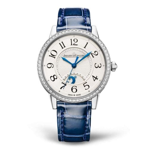 Jaeger-LeCoultre Rendez-Vous Night & Day Medium Stainless Steel - Diamond / Silver / Alligator
