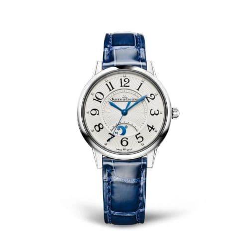 Jaeger-LeCoultre Rendez-Vous Night & Day Medium Stainless Steel / Silver / Alligator