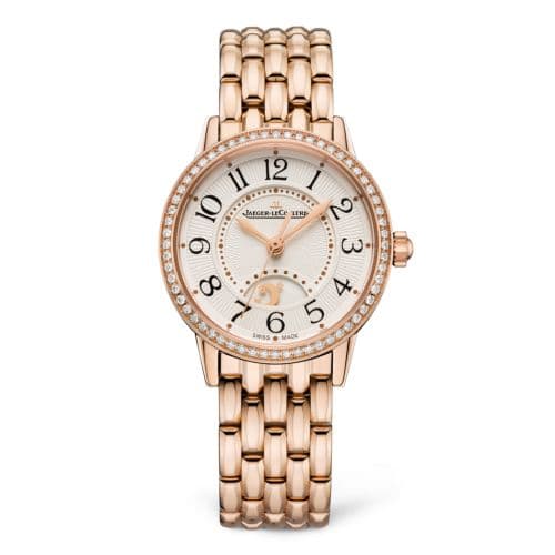 Jaeger-LeCoultre Rendez-Vous Night & Day Small Pink Gold - Diamond / Silver / Bracelet