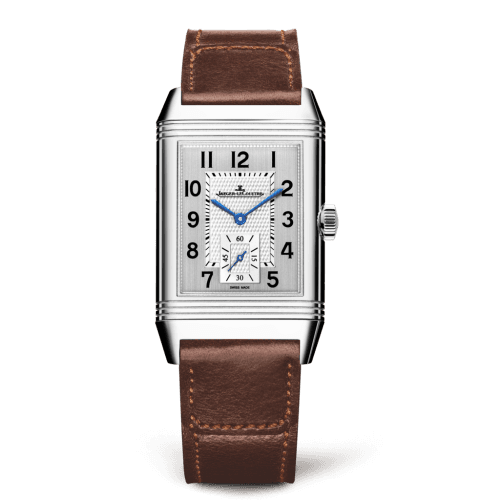 Jaeger-LeCoultre Reverso Classic Large Monoface Small Seconds Stainless Steel / Silver / Fagliano