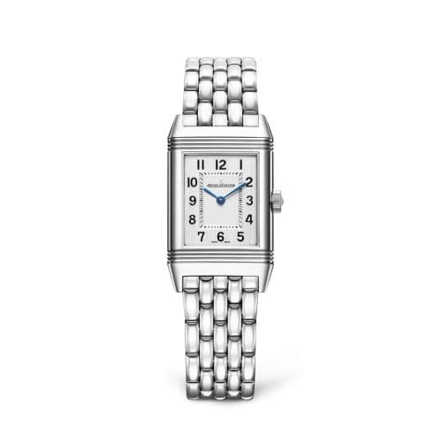 Jaeger-LeCoultre Reverso Classic Small Quartz Stainless Steel / Silver / Bracelet