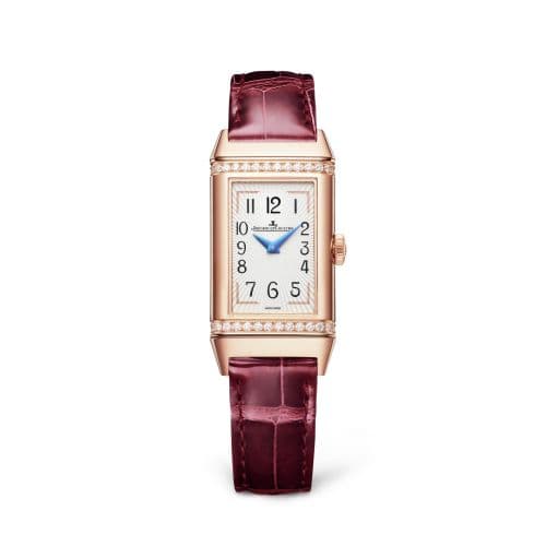 Jaeger-LeCoultre Reverso One Duetto Pink Gold / Silver / Alligator