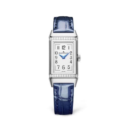 Jaeger-LeCoultre Reverso One Duetto Stainless Steel / Silver / Alligator