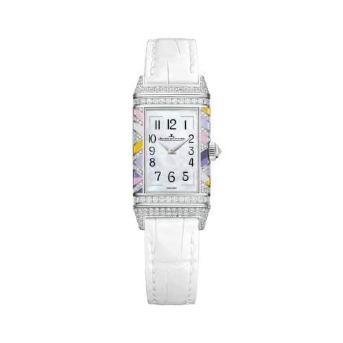 Jaeger-LeCoultre Reverso One Precious Colours White Gold / Pastel