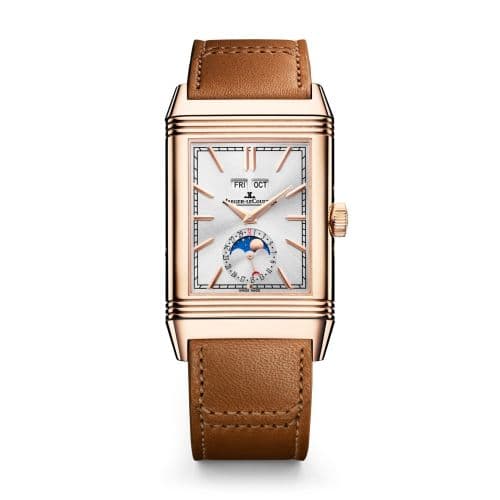Jaeger-LeCoultre Reverso Tribute Duoface Calendar Pink Gold / Silver