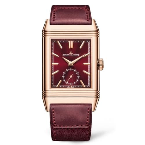 Jaeger-LeCoultre Reverso Tribute Duoface Fagliano Pink Gold / Burgundy
