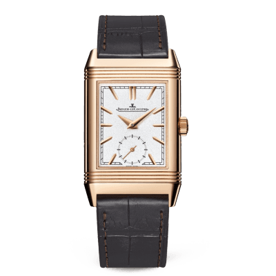 Jaeger-LeCoultre Reverso Tribute Duoface Rose Gold / White