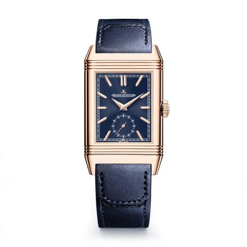 Jaeger-LeCoultre Reverso Tribute Duoface Small Seconds Pink Gold / Blue