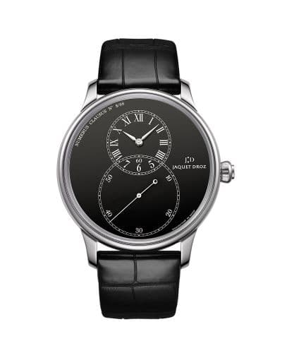 Jaquet Droz Grande Seconde 39 Black Enamel / White Gold