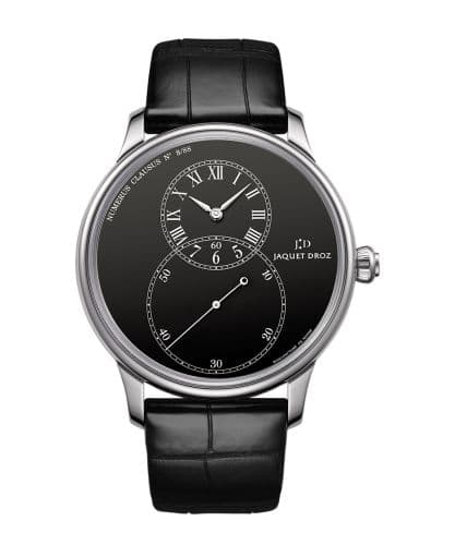 Jaquet Droz Grande Seconde 43 Black Enamel / White Gold