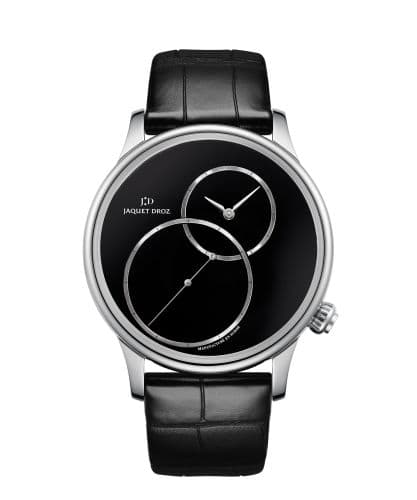 Jaquet Droz Grande Seconde 43 Decentree Onyx / Stainless Steel