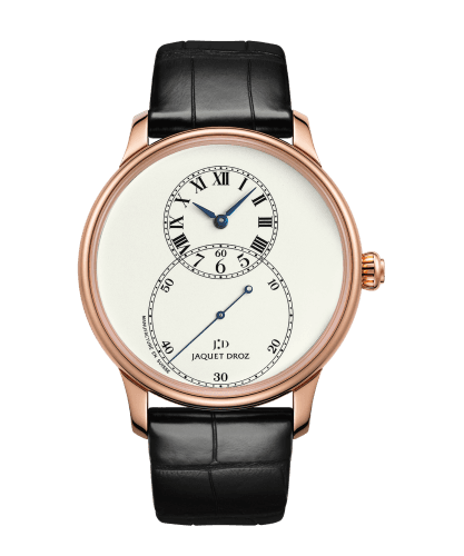 Jaquet Droz Grande Seconde 43 Ivory Enamel / Red Gold