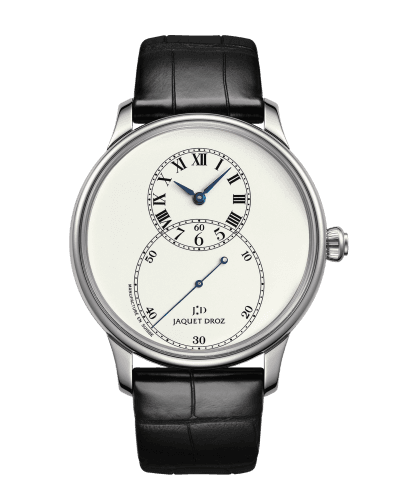 Jaquet Droz Grande Seconde 43 Ivory Enamel / White Gold