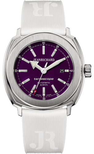 JeanRichard Terrascope Stainless Steel / Purple