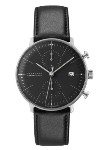 Junghans Max Bill Chronoscope Black Stick