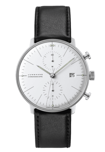 Junghans Max Bill Chronoscope Silver Stick