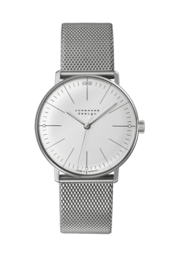 Junghans Max Bill Hand-Winding Silver Stick Bracelet