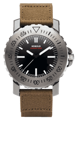 Kobold Soarway Diver Seal Stainless Steel / Black