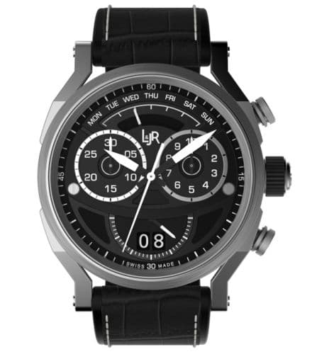 L & Jr Step One Chronograph Stainless Steel / Black
