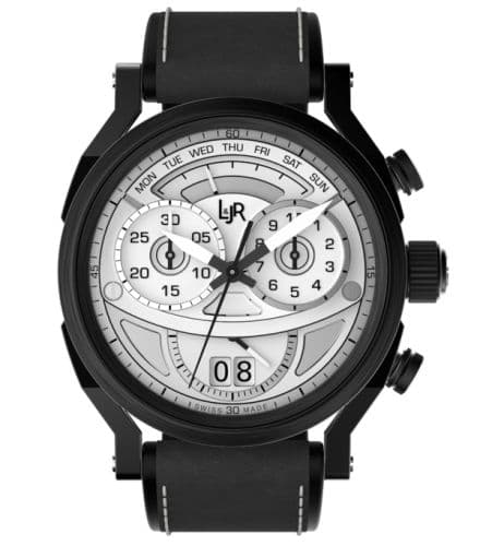 L & Jr Step One Chronograph Stainless Steel / PVD / Silver
