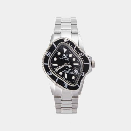 Laarvee Crashed Submariner Stainless Steel - Black / Black