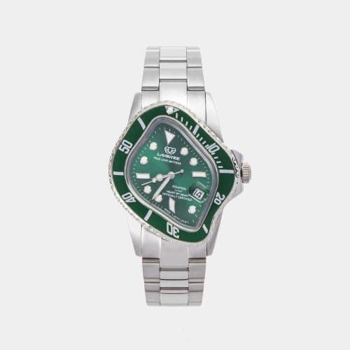Laarvee Crashed Submariner Stainless Steel - Green / Green