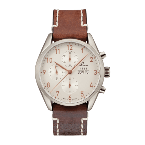 Laco Chronographs New York / Stainless Steel / Silver