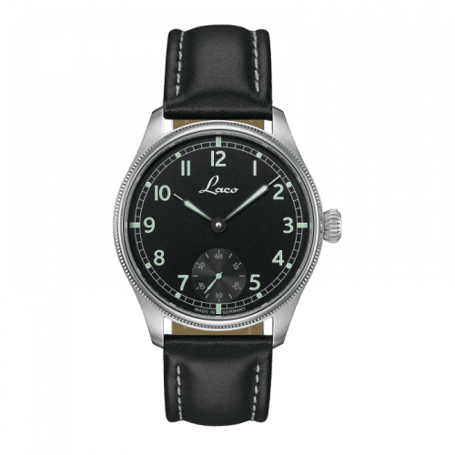 Laco Navy Watch Bremerhaven / Stainless Steel / Black