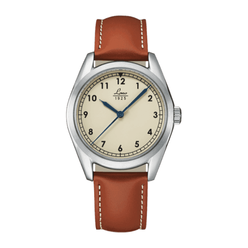 Laco Navy Watch Navy / Stainless Steel / Creme