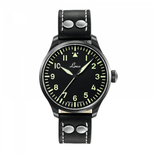 Laco Pilot Watch Basic Altenburg Stainless Steel / Black