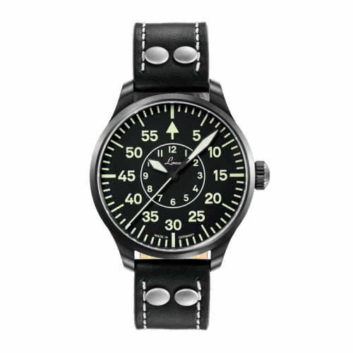 Laco Pilot Watch Basic Bielefeld Stainless Steel / Black