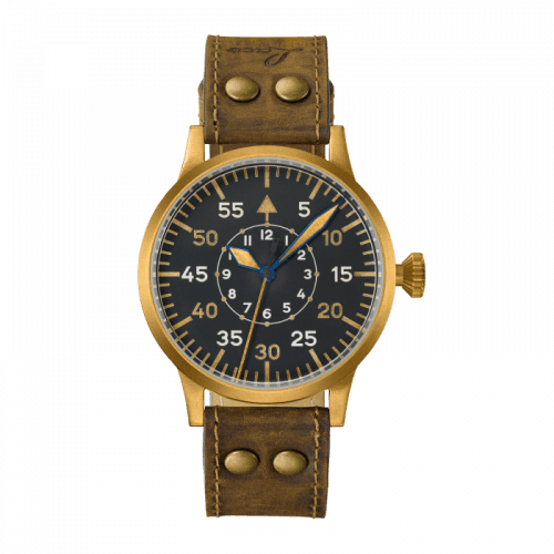Laco Pilot Watch Original Dortmund Bronze / Black
