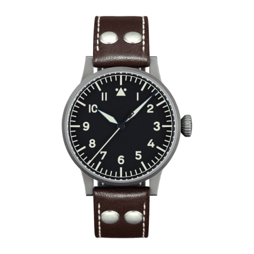 Laco Pilot Watch Original Memmingen Stainless Steel / Black