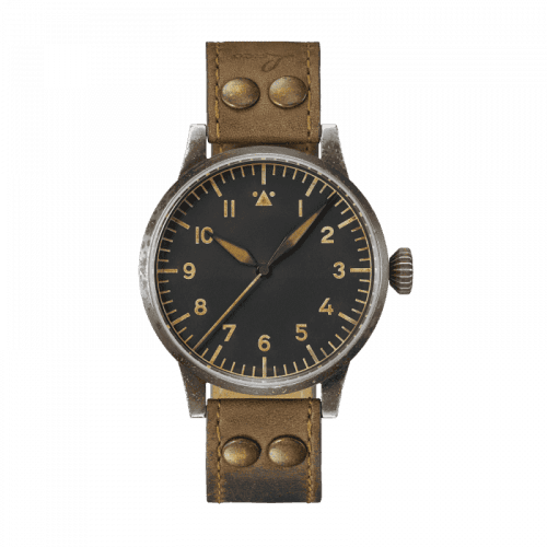 Laco Pilot Watch Original Mülheim An Der Ruhr Erbstück Stainless Steel / Black