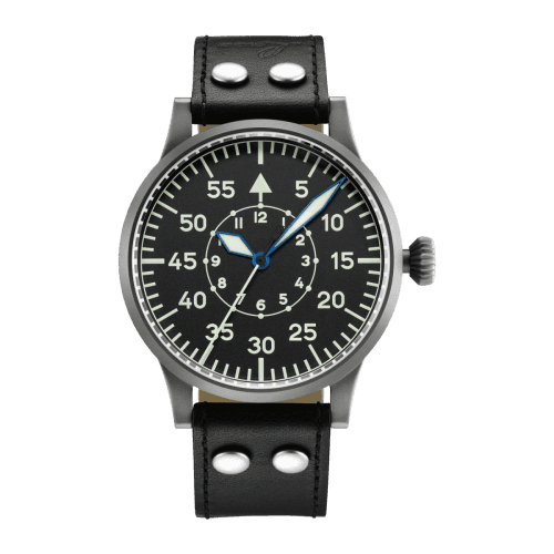 Laco Pilot Watch Original Replica 45 Stainless Steel / Black