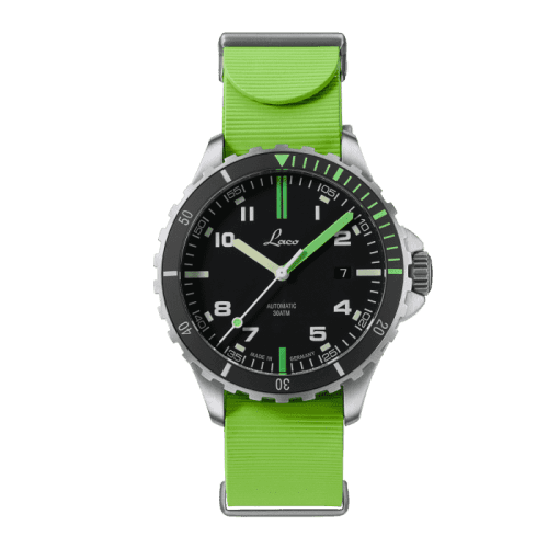 Laco Squad Watch Amazonas .RB / Stainless steel / Black