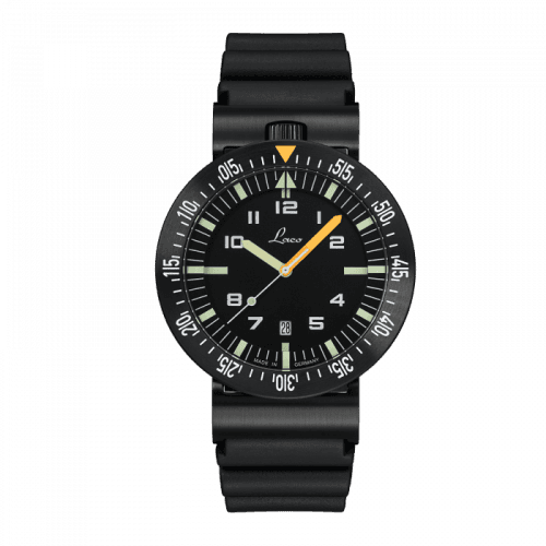 Laco Squad Watch Atacama.2 / Stainless steel / Black