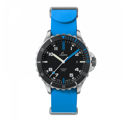 Laco Squad Watch Atlantik.RB / Stainless steel / Black