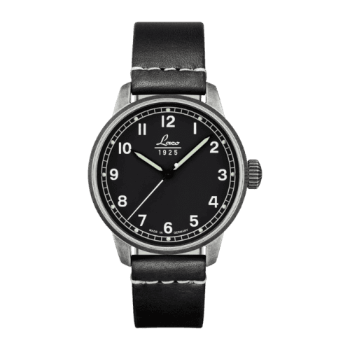 Laco Vintage Used Look / Stainless Steel / Black