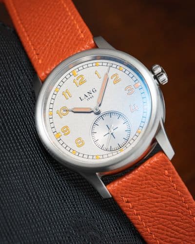 Lang 1943 Field Watch Retro Orange