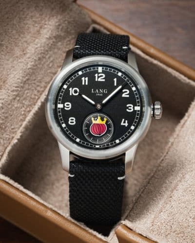Lang 1943 Field Watch x seconde/seconde/ The Onion Crown King