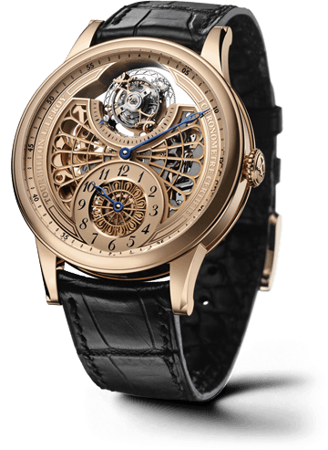 Leroy Tourbillon Régulateur Squelette Or Rose