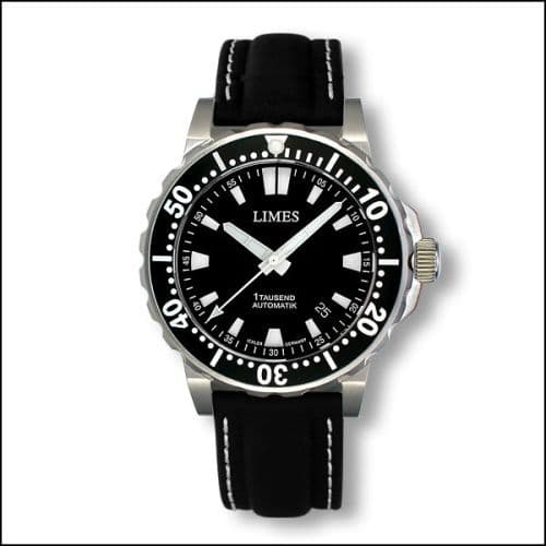 Limes 1Tausend Automatic - Leather strap