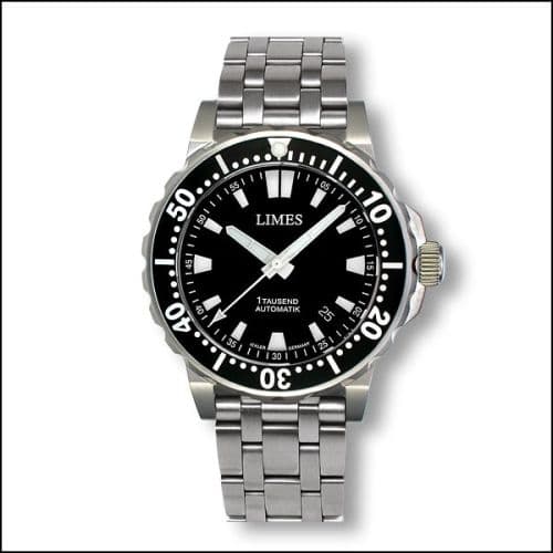 Limes 1Tausend Automatic - steel bracelet