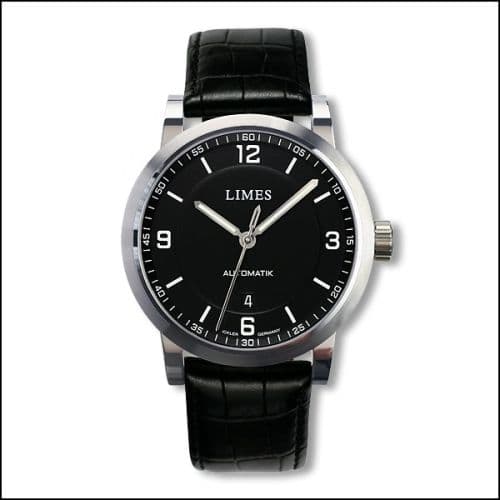Limes Chyros Klassik - Black leather (Croco)