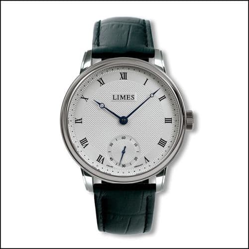 Limes Pharo Cartouche H - 6498 Standard - Black leather strap