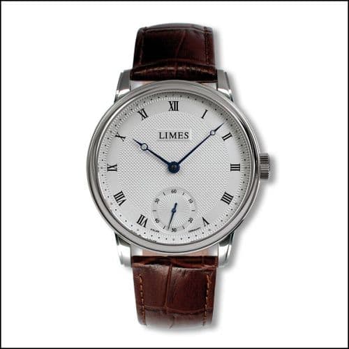 Limes Pharo Cartouche H - 6498 Standard - Brown leather strap