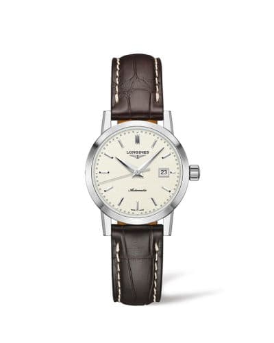 Longines 1832 Automatic 30 Stainless Steel / Beige