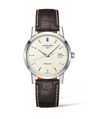 Longines 1832 Automatic 40 Stainless Steel / Beige